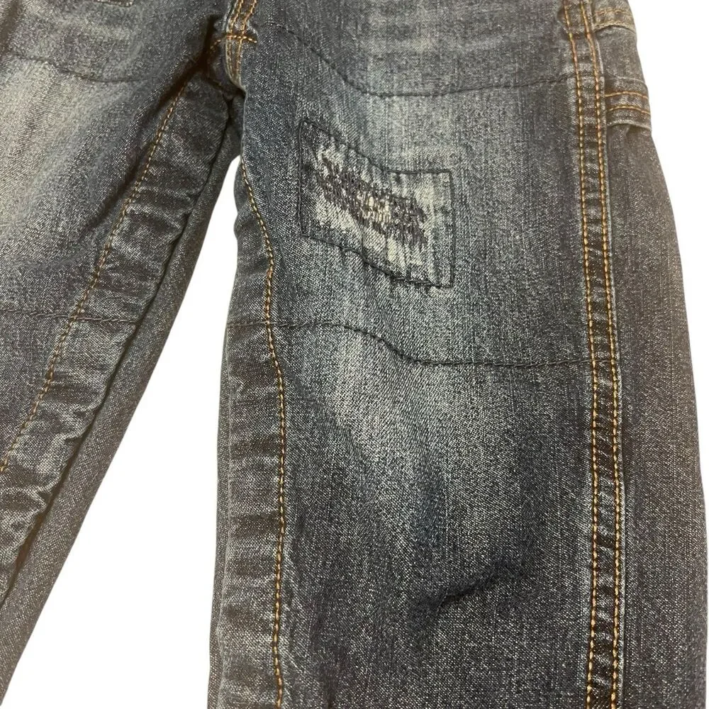 Toddler Denim Overalls 24M Flannel Lined Carpenter Y2K Workwear OshKosh Cute